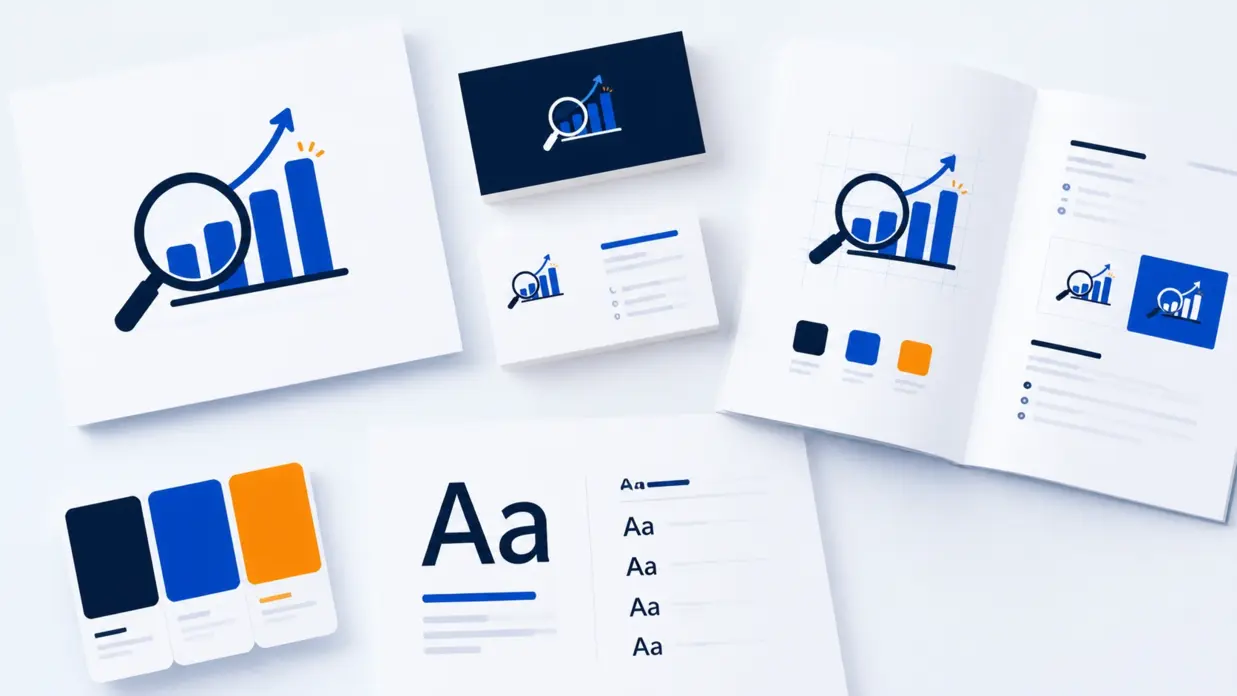 Branding and logo design by Gateway Enterprises: a complete brand identity system showing a logo, colour palette and typography