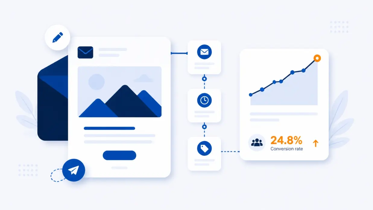 Gateway Enterprises email marketing team building segmented, automated campaigns tracked against revenue