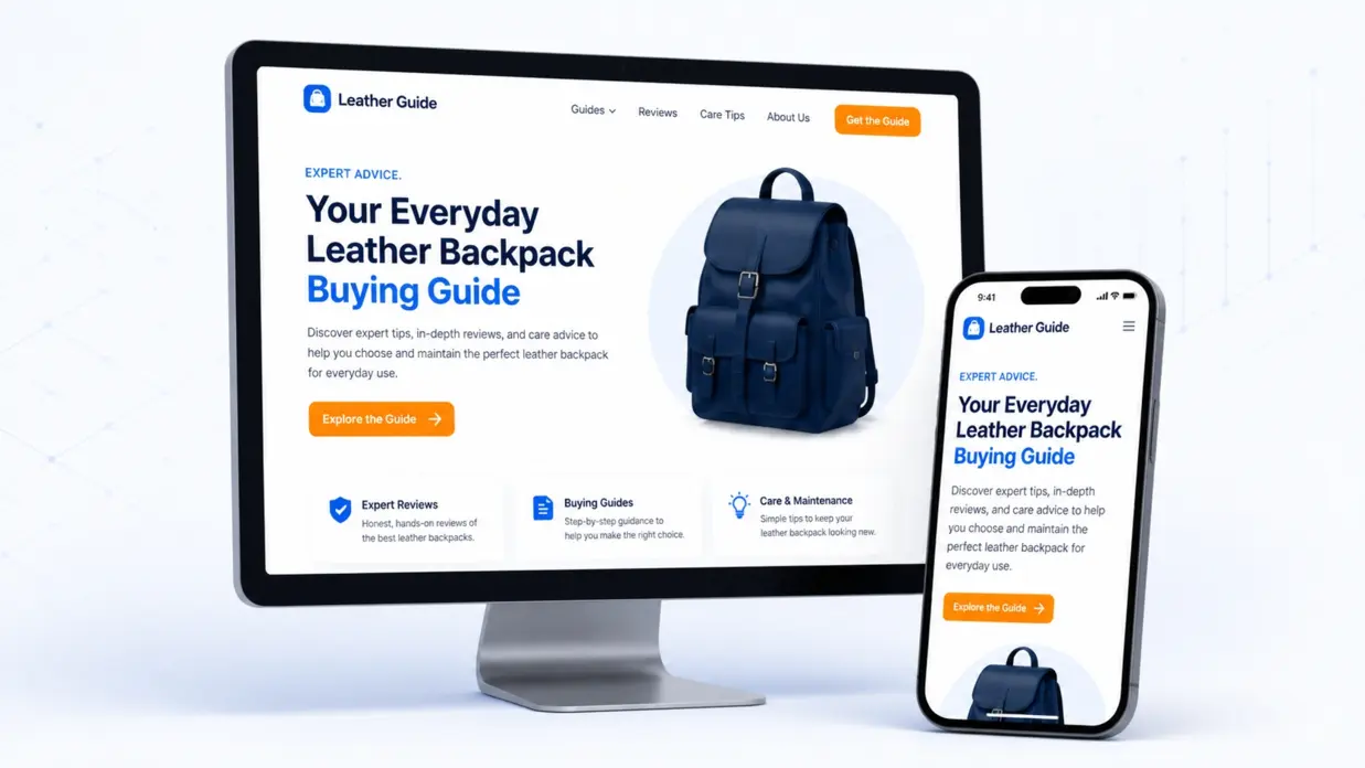 Website design services from Gateway Enterprises: a custom, mobile-first website shown on desktop and phone